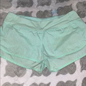 Lululemon Run: Speed Shorts Fresh Teal
